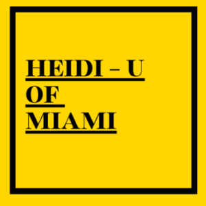 Group logo of HEIDI - U of Miami