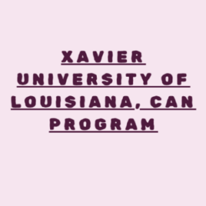 Group logo of Xavier University of Louisiana, CAN Program